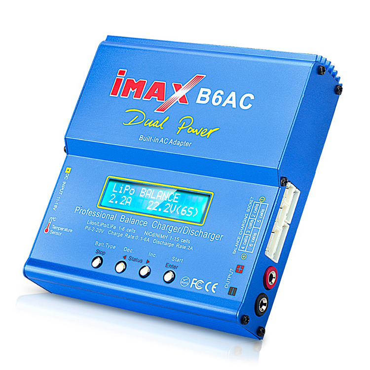 Balance Charger Rc - IMAX B6AC RC Charger 80W 6A