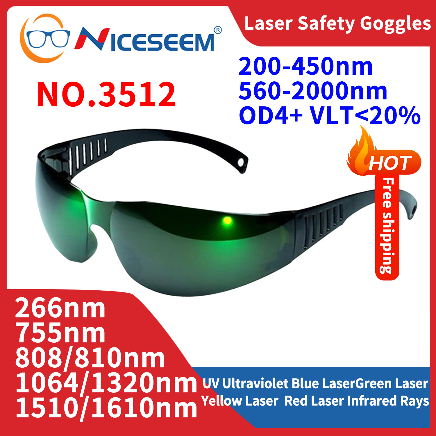 Fpv Goggles - Lead Goggles Radiation Glasses Protective Safety