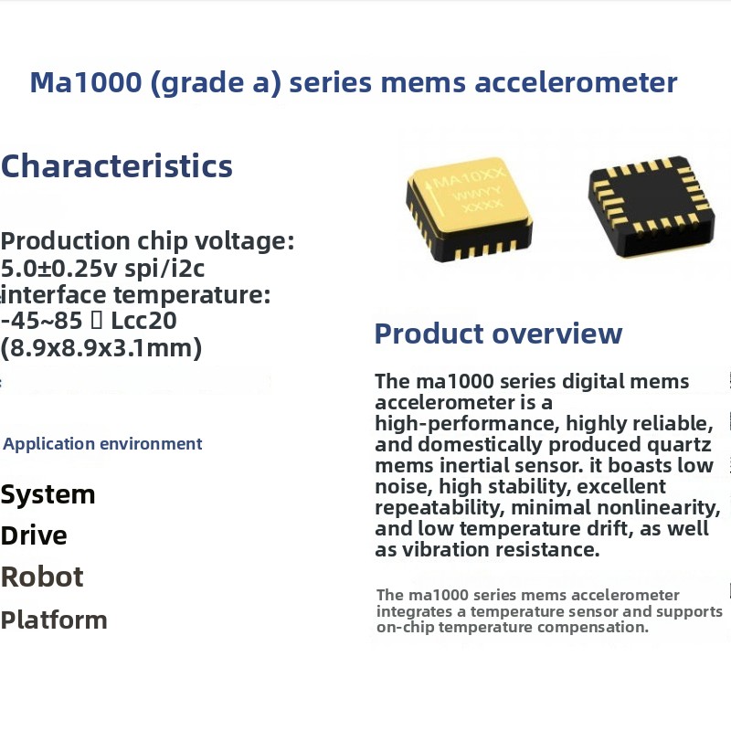 High-performance MEMS digital  - Drone recension och pris
