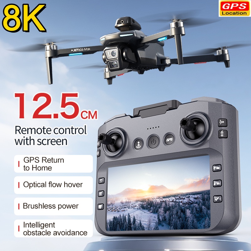 Large Screen Brushless Drone G - 4 In 1 Esc recension och pris