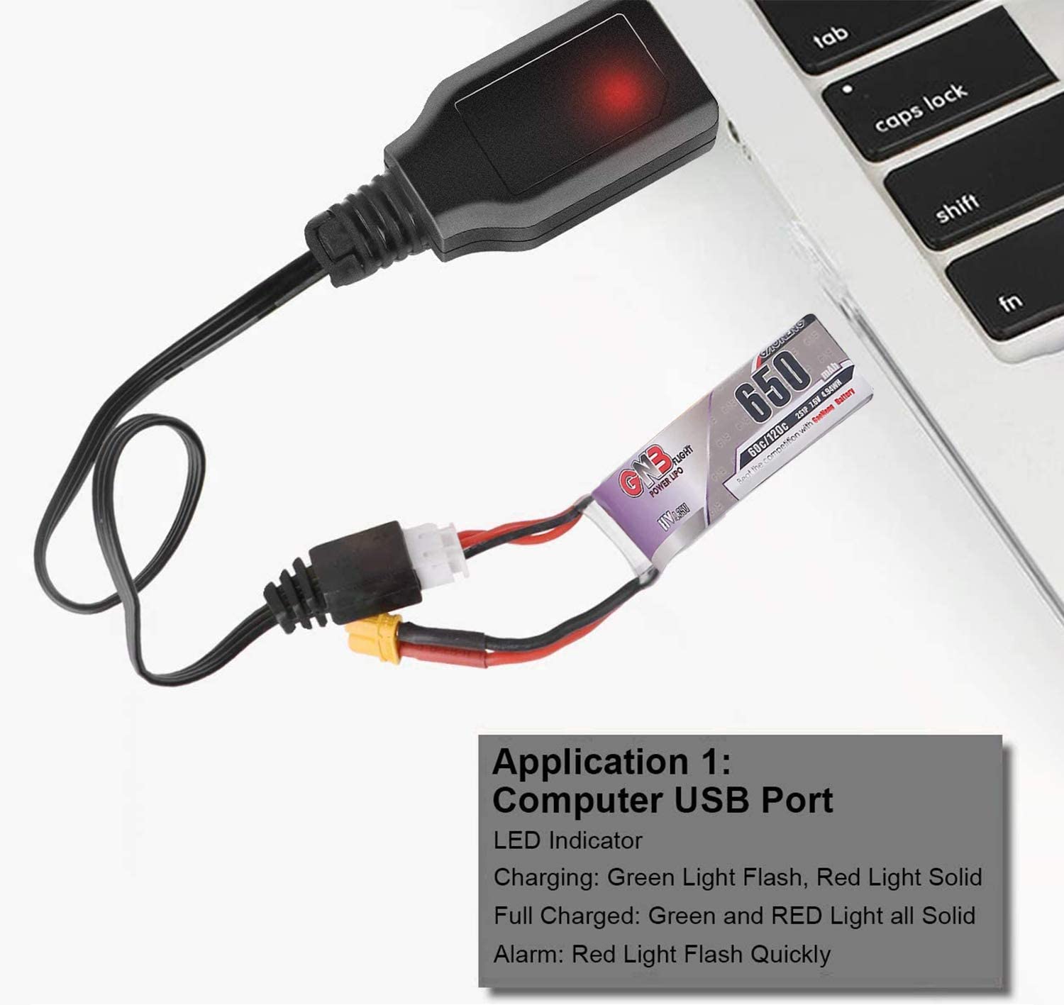 1-Pack XH-3P Balance 7.4V 1A L - Balance Charger Rc recension och pris