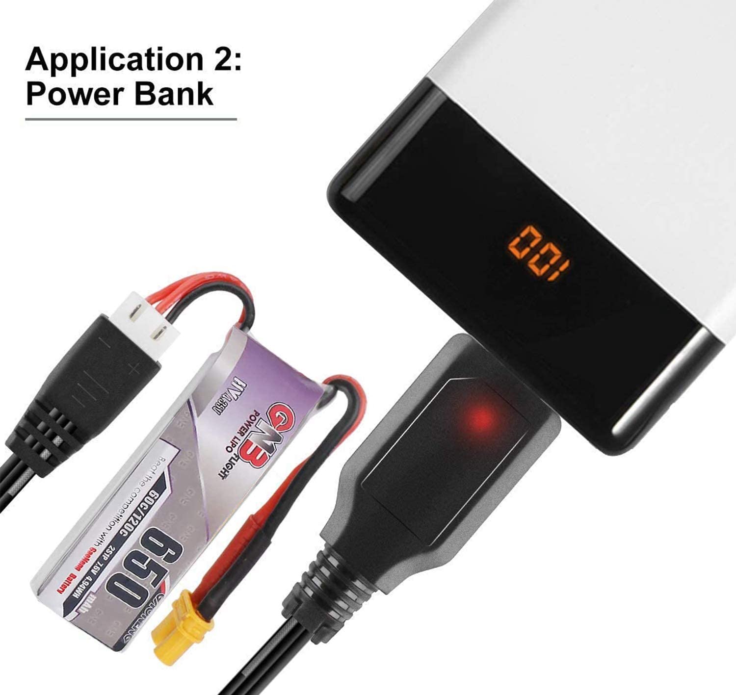 1-Pack XH-3P Balance 7.4V 1A L - Balance Charger Rc recension och pris