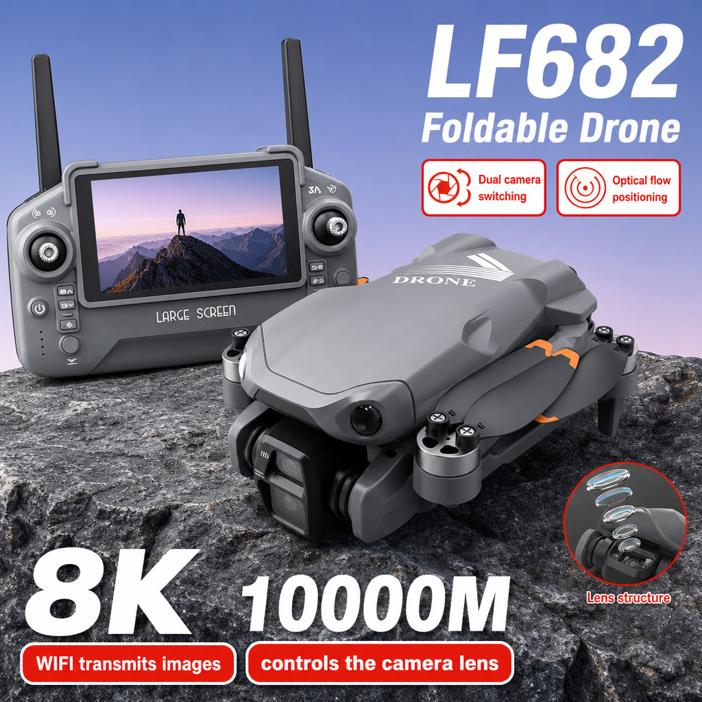 Aerial Photo LF682 Drone 8K HD - Dji Mini Drone recension och pris