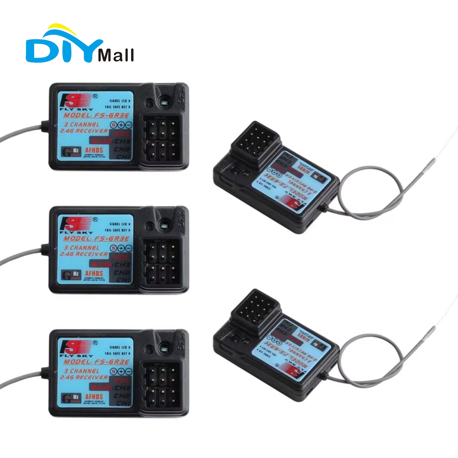 Flysky FS-GR3E 3CH 2.4GHz Wate - Flysky Transmitter recension och pris