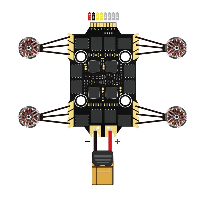 [Promotion】 For RC FPV Drone 6 - 4 In 1 Esc recension och pris