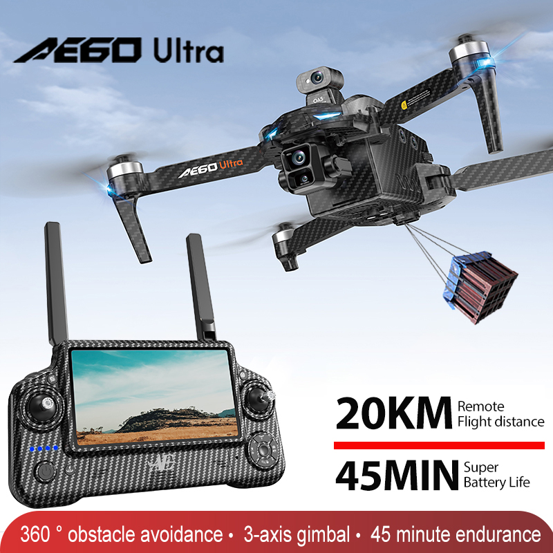 AE60 GPS Drone Professional 8K - Balance Charger Rc recension och pris