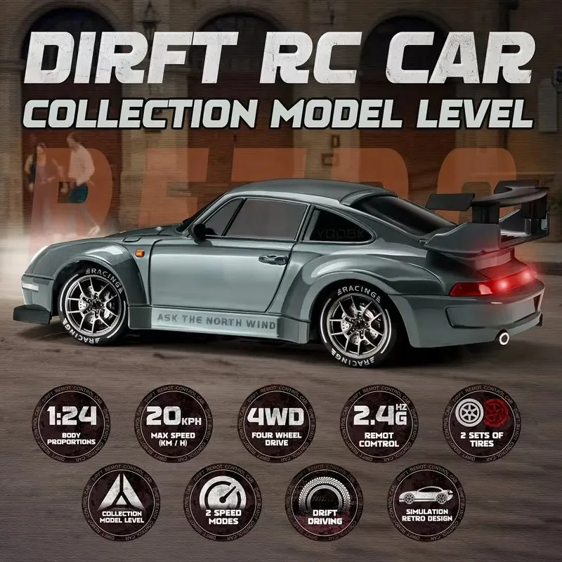 4WD 1/24 Remote Control Drift  - Balance Charger Rc recension och pris