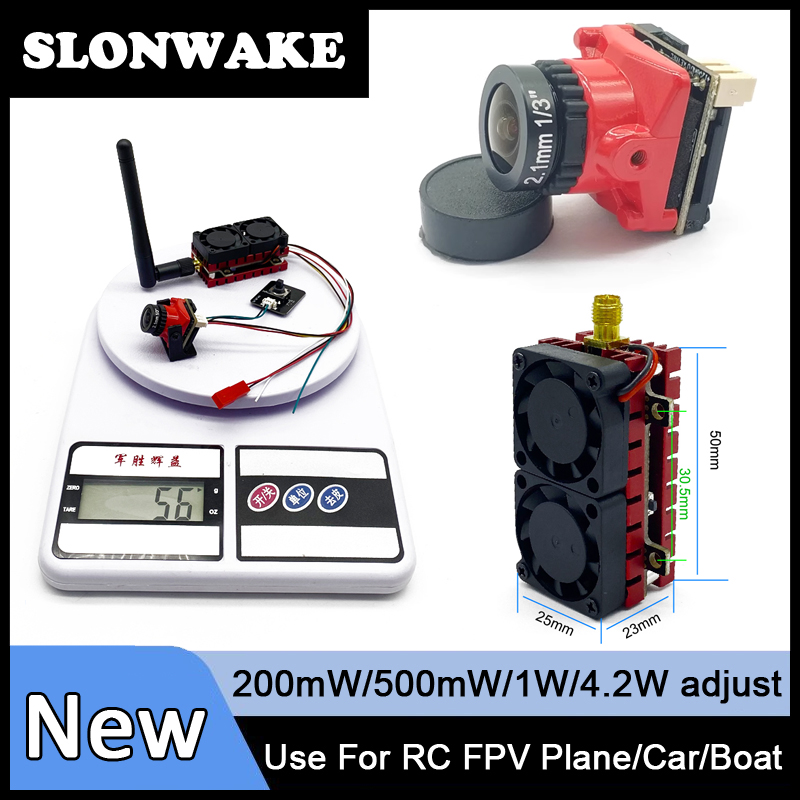 SLONWAKE 5.8G 48CH 4.2W VTX Tr - Fpv Goggles recension och pris