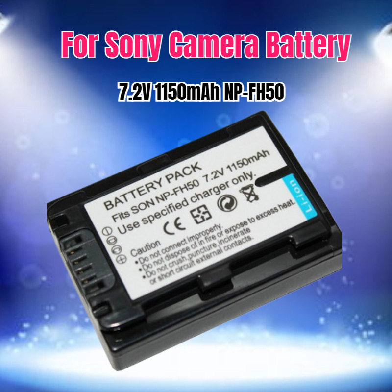 7.2V 1150mAh NP-FH50 Camera Ba - Drone recension och pris