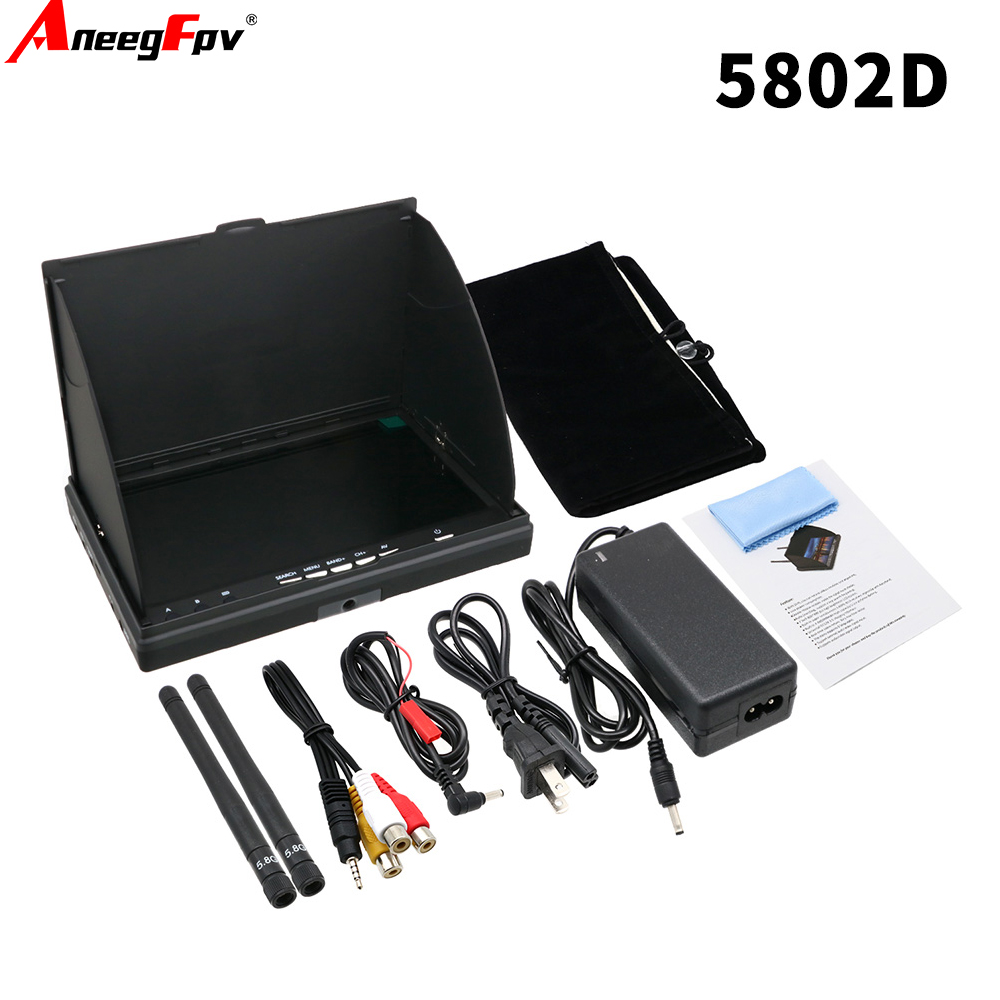 LCD5802D LCD5802S 7 Inch 5.8G  - Fpv Goggles recension och pris