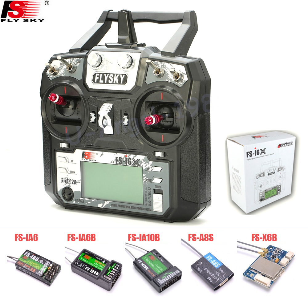 FLYSKY FS-i6X FS i6X 10CH 2.4G - Flysky Transmitter recension och pris