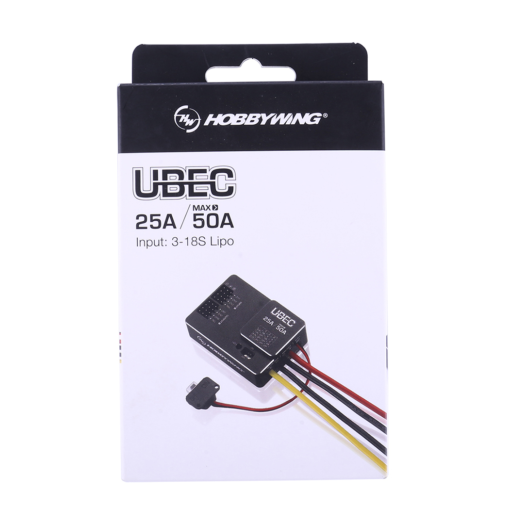 Hobbywing UBEC 25A HV 3-18S Mo - Fpv Drone recension och pris
