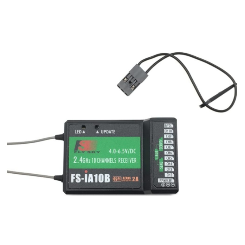Flysky FS-iA10B 10CH Receiver  - Flysky Transmitter recension och pris