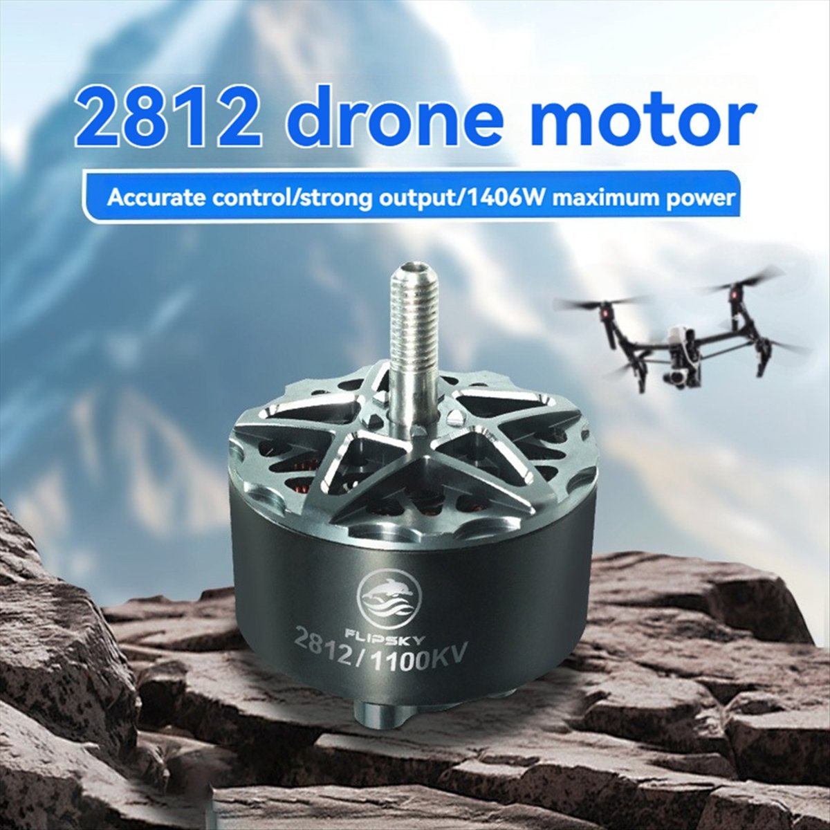 【Motor Parts】 2812 1100KV Brus - Fpv Drone recension och pris